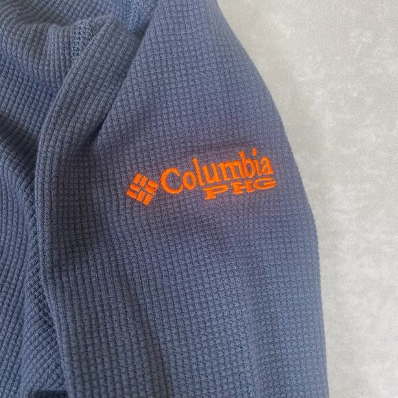 COLUMBIA PHG Mens 2XL Long Sleeve Blue Tested Tough Winter Shirt - Picture 5 of 7